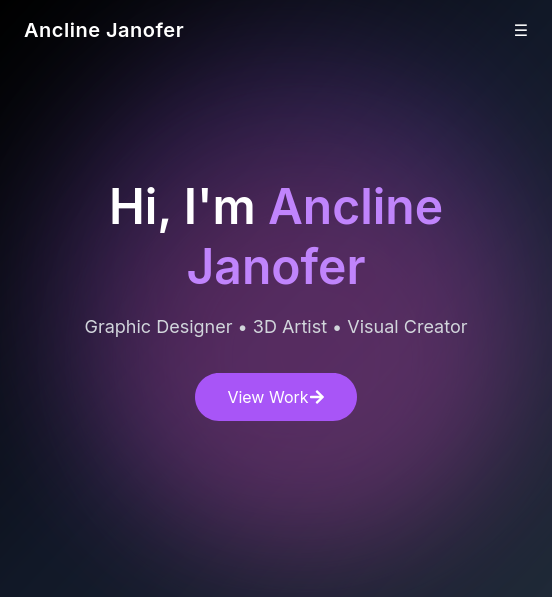 Creator Portfolio Platform